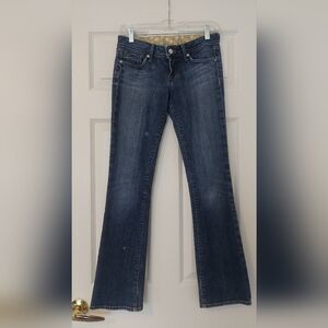 Lucky Jeans Women's Lola Boot Blue Jeans